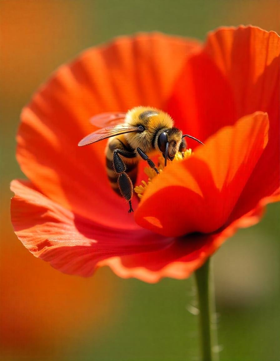 Bees = Life
These tiny heroes don’t just give us honey they help us check the health of our environment Bees are nature’s own monitors of biodiversity and air quality
At SunSow Agro we believe protecting pollinators is protecting our future
Let’s work together to keep them buzzin