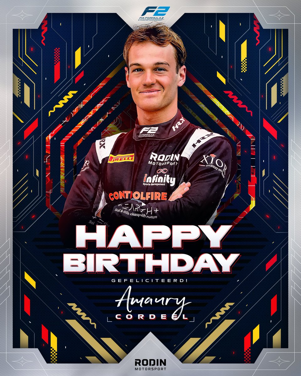 23 today! 🎂

Happy birthday, Amaury! 🥳✨

#F2 #RoadToF1