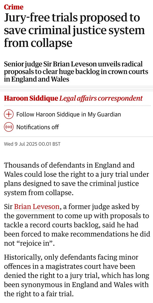 paulpowlesland's tweet image. “You are Englishmen, mind your privilege, give not away your right”
So spoke William Penn (founder of Pennsylvania) to the jury as he was bound & gagged after the jury refused to come to the guilty verdict that the judge in the case was demanding. This led to the famous Bushel’s…