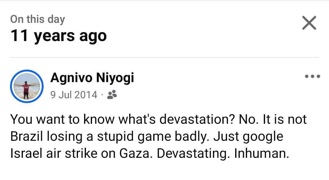 Agnivo Niyogi (অগ্নিভ নিয়োগী) (@aagan86) on Twitter photo For retards who keep saying the Israel Palestine conflict began on October 7, 2023
This is my FB post from 14 years ago For retards who keep saying the Israel Palestine conflict began on October 7, 2023
This is my FB post from 14 years ago