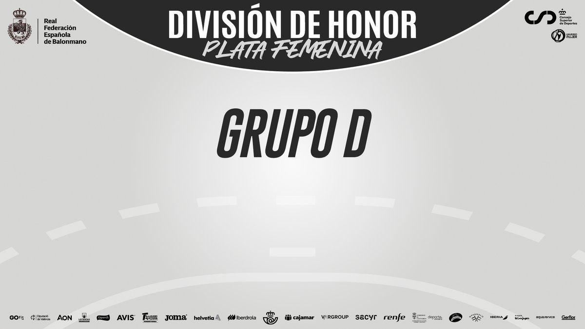 RFEBalonmano (@rfebalonmano) on Twitter photo 📊 Grupo D - #DHPlataFem
📍 Jornada 1
🆚 <a href="/cbmsfa_mijas/">Club Balonmano Colegio San Fco. de Asís Mijas</a> - <a href="/BM_Caserio/">Balonmano Caserío Ciudad Real</a>
🆚 <a href="/bmalcobendas/">Balonmano Alcobendas</a> - <a href="/BMtorrejon/">Balonmano Torrejon</a>
🆚 <a href="/BMPozueloCva/">Club Balonmano Pozuelo de Cva.</a> - <a href="/CDUrciAlmeria/">C.D. Urci Almería</a>
🆚 <a href="/BMCImperial/">BM Ciudad Imperial 💪</a> - <a href="/BMMontequinto/">Helvetia Montequinto</a>
🆚 <a href="/UCAMMurcia/">UCAM Murcia</a> - <a href="/TMaravilla/">Melilla Ciudad del Deporte, BM T-MARAVILLA</a>
🆚 BM. Estudiantes - <a href="/BM_Roquetas/">Club Balonmano Roquetas</a>
🆚 <a href="/base_villaverde/">Madrid Base Villaverde</a> - <a href="/CordobadeBM/">CBM Córdoba de Balonmano</a>
#⃣ 📊 Grupo D - #DHPlataFem
📍 Jornada 1
🆚 <a href="/cbmsfa_mijas/">Club Balonmano Colegio San Fco. de Asís Mijas</a> - <a href="/BM_Caserio/">Balonmano Caserío Ciudad Real</a>
🆚 <a href="/bmalcobendas/">Balonmano Alcobendas</a> - <a href="/BMtorrejon/">Balonmano Torrejon</a>
🆚 <a href="/BMPozueloCva/">Club Balonmano Pozuelo de Cva.</a> - <a href="/CDUrciAlmeria/">C.D. Urci Almería</a>
🆚 <a href="/BMCImperial/">BM Ciudad Imperial 💪</a> - <a href="/BMMontequinto/">Helvetia Montequinto</a>
🆚 <a href="/UCAMMurcia/">UCAM Murcia</a> - <a href="/TMaravilla/">Melilla Ciudad del Deporte, BM T-MARAVILLA</a>
🆚 BM. Estudiantes - <a href="/BM_Roquetas/">Club Balonmano Roquetas</a>
🆚 <a href="/base_villaverde/">Madrid Base Villaverde</a> - <a href="/CordobadeBM/">CBM Córdoba de Balonmano</a>
#⃣