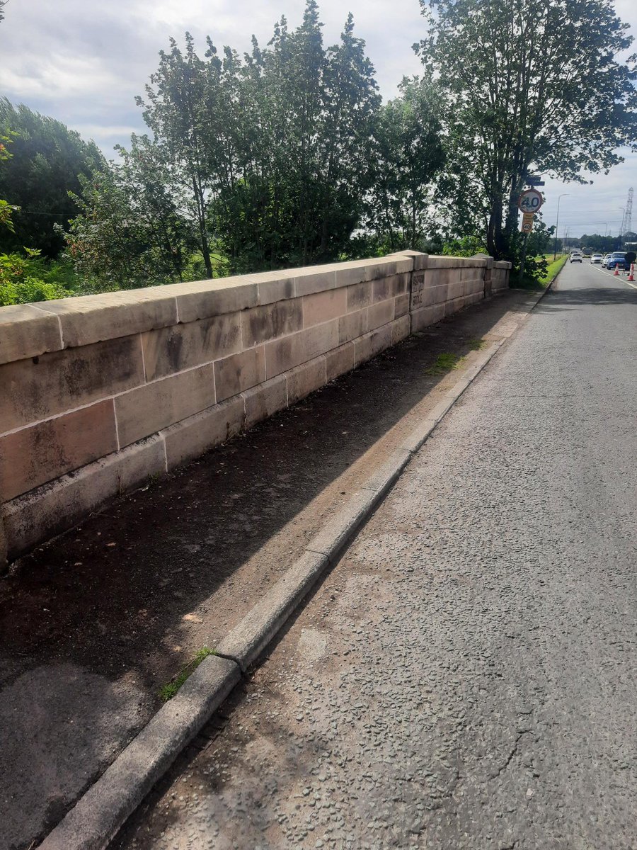 🛠️ Works complete on Flixton Bridge!
Thanks for your patience while we carried out essential maintenance, including stonework repairs, joint sealing and resurfacing.
Keeping Trafford moving safely and smoothly.
More on our programme: trafford.gov.uk/traffordroads