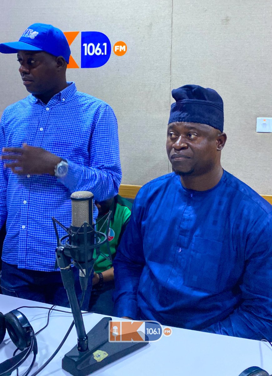 ikd1061fm's tweet image. On July 5th, 2025, IKD 106.1 FM hosted a special paid program featuring all APC chairmanship and councillorship aspirants across the Ikorodu Division.

🎙️ Hon. Babajimi Benson, Member, House of Representatives (Ikorodu Federal Constituency I), was also present.