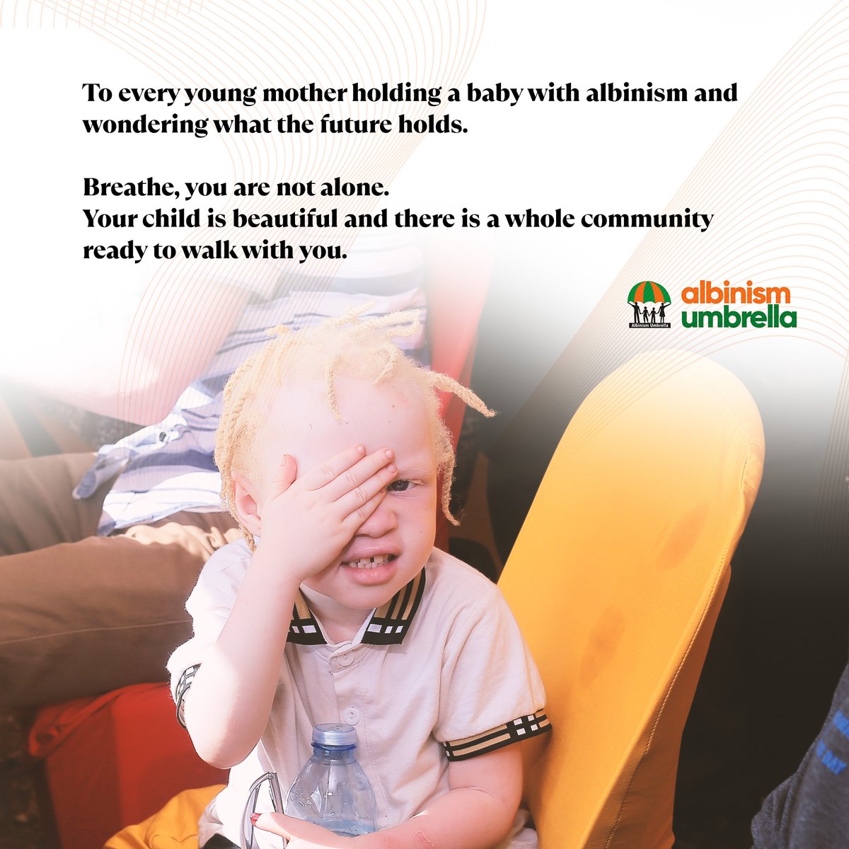 albinismumbrell's tweet image. To every mother raising a child with albinism, you are their first protector, teacher, and light. Your love builds confidence, your voice shapes their dignity. Keep going, Mama.
You're raising a warrior in a world still learning to see their worth.
#AlbinismAwareness