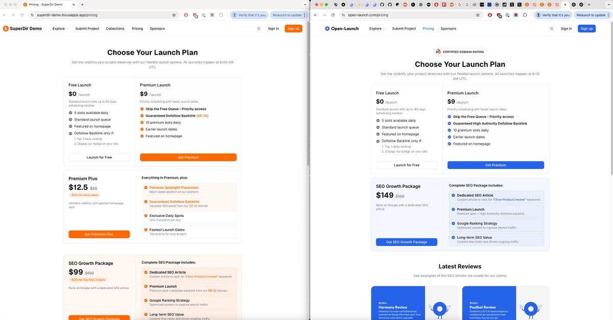 ausrobdev's tweet image. Another day, another boilerplate grifter.
@allentown521 has taken the open-source open-launch project and is reselling it as a paid boilerplate.
@Ericbn09 spent months building this incredible Product Hunt alternative. He deserves better.
Allen, rake it down and publicly…