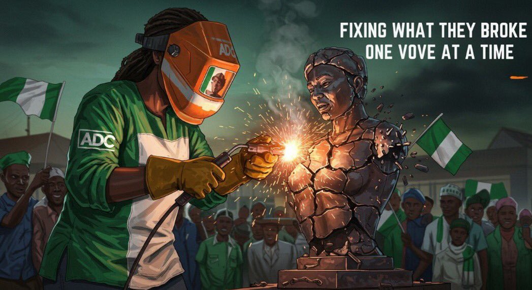 omoluabi1sq's tweet image. This morning till tomorrow, we are building capacity, follow 4 follow. We are the next generation of leaders under the ADC. No more PDP, no more Eluuupe. ADC is the logo, ADC is the ideology. ADC or Nothing in 2027. 

Let’s drop our handles and follow ourselves aggressively.…