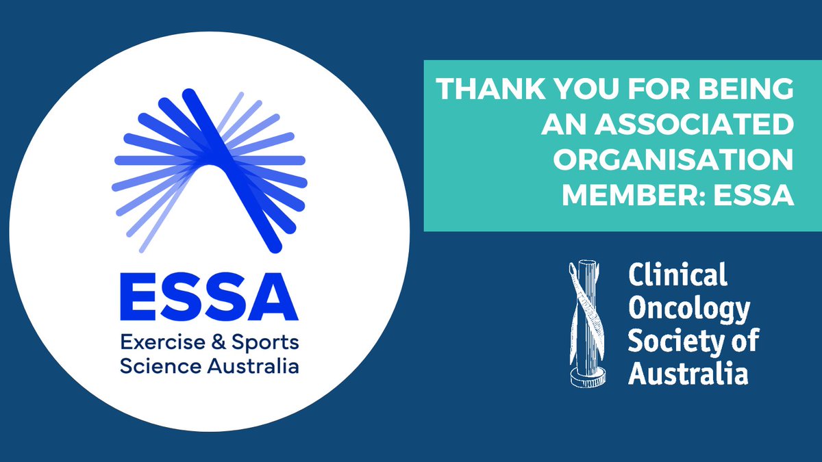 COSAoncology's tweet image. Thanks to @ESSA_NEWS for renewing as a COSA Associated organisation and continuing to collaborate with COSA. A reminder that ESSA members are invited to take advantage of discounted COSA membership: bit.ly/3s5mOC6