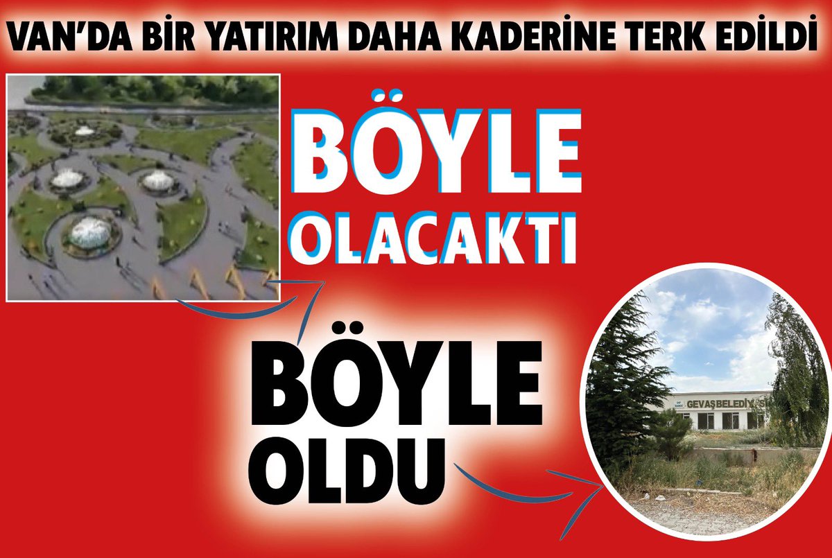 Van'da görüntü değişmedi! Milyonluk yatırım yine çürümeye terk edildi
van65haber.com/vanda-goruntu-…
