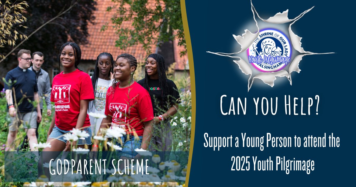 Over the years the Youth Pilgrimage it has changed the lives of countless young people who have never forgotten their week in Walsingham. 
We aim to keep costs as low as possible especially at the moment when many families are struggling financially. 
Can walsinghamanglican.org.uk/godparents/
