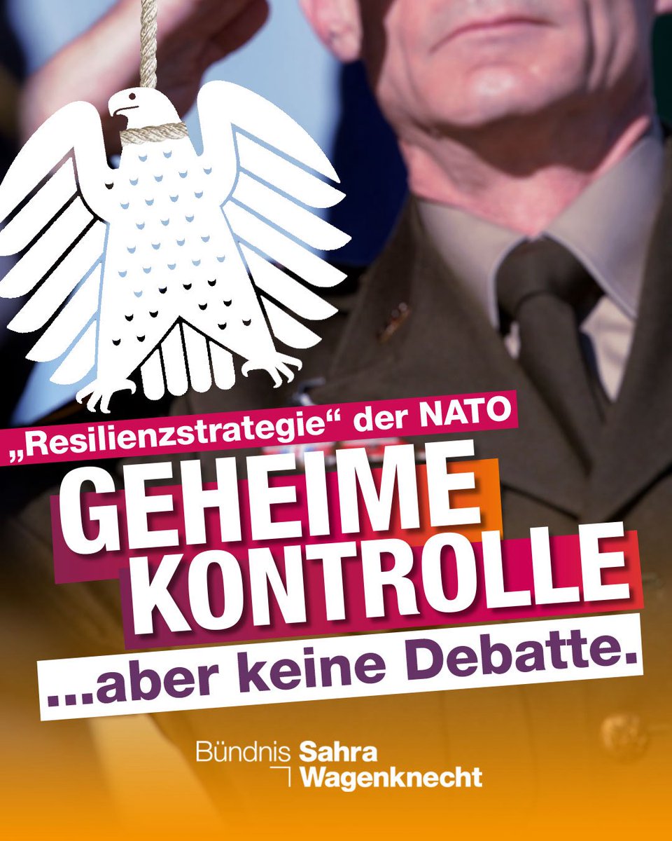Dass künftig fast jeder zweite Euro Deiner #Steuern ins Militär fließen soll, das wurde beim letzten NATO-Gipfel beschlossen. Was als 5 %-Ziel medial verharmlost wird, bedeutet konkret: Von 1.000 Euro Deiner Steuern, fließen künftig über 450 Euro in die #Aufrüstung.

Wenn aber so