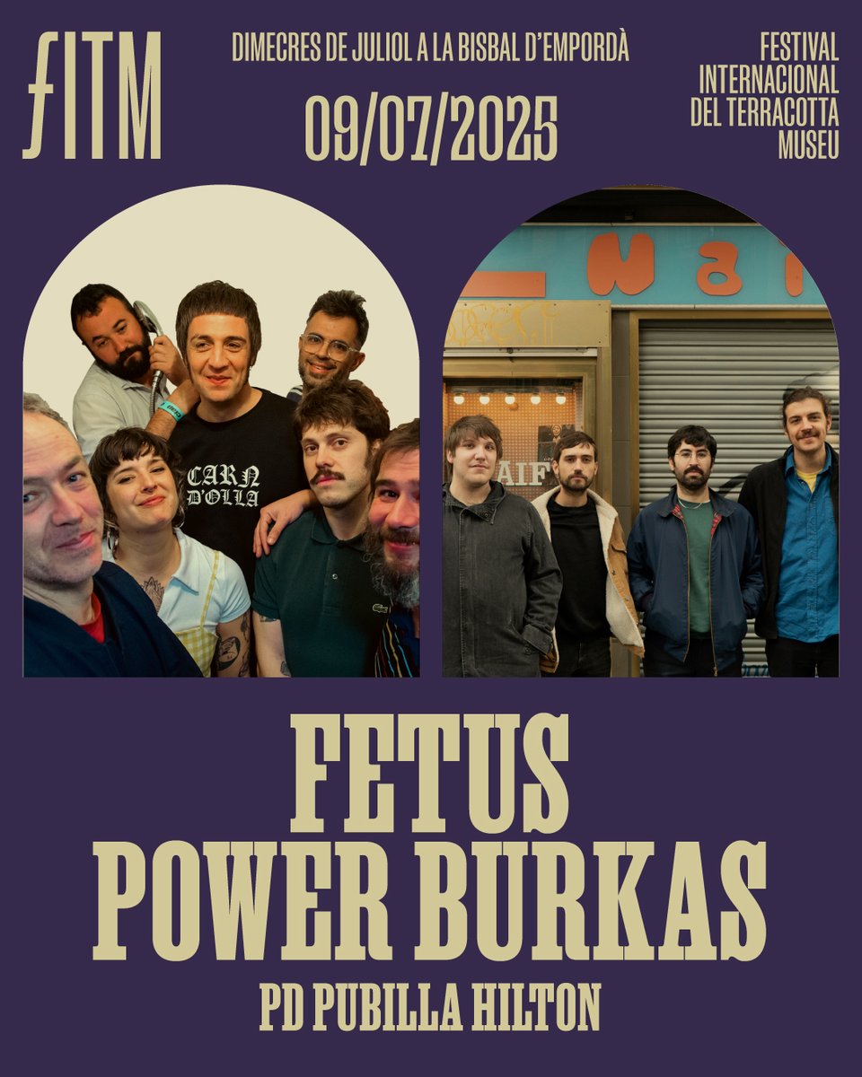 Bankrobber (@bankrobberbcn) on Twitter photo LA BISBAL! EMPORDÀ! AVUI!
2n assalt del FITM @indivendres amb <a href="/PowerBurkas/">Power Burkas</a> i @somfetus, a més de PD Pubilla Hilton. 20h al <a href="/TerracottaMuseu/">Terracotta Museu</a>.
Entrades? Aquí:
entradium.com/events/fetus-p… LA BISBAL! EMPORDÀ! AVUI!
2n assalt del FITM @indivendres amb <a href="/PowerBurkas/">Power Burkas</a> i @somfetus, a més de PD Pubilla Hilton. 20h al <a href="/TerracottaMuseu/">Terracotta Museu</a>.
Entrades? Aquí:
entradium.com/events/fetus-p…