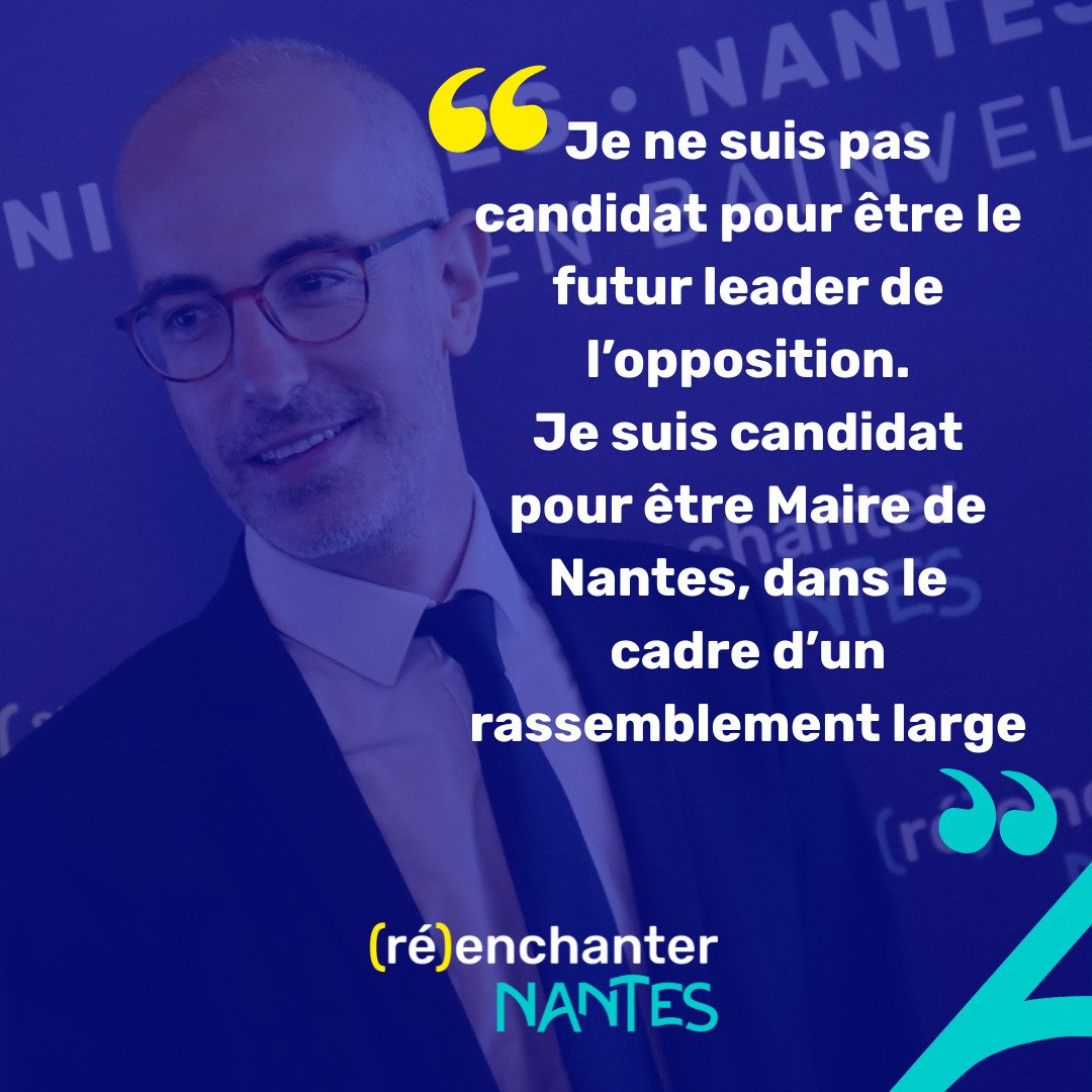 julienbainvel's tweet image. 💙💛 Depuis plusieurs mois, je suis engagé pour les prochaines élections municipales.
Semaine après semaine, j’ai pu additionner les talents et les soutiens pour réenchanter Nantes.
Avec Sarah El Hairy, je peux compter sur le soutien de 11 des 13 élus municipaux, des Maires de…