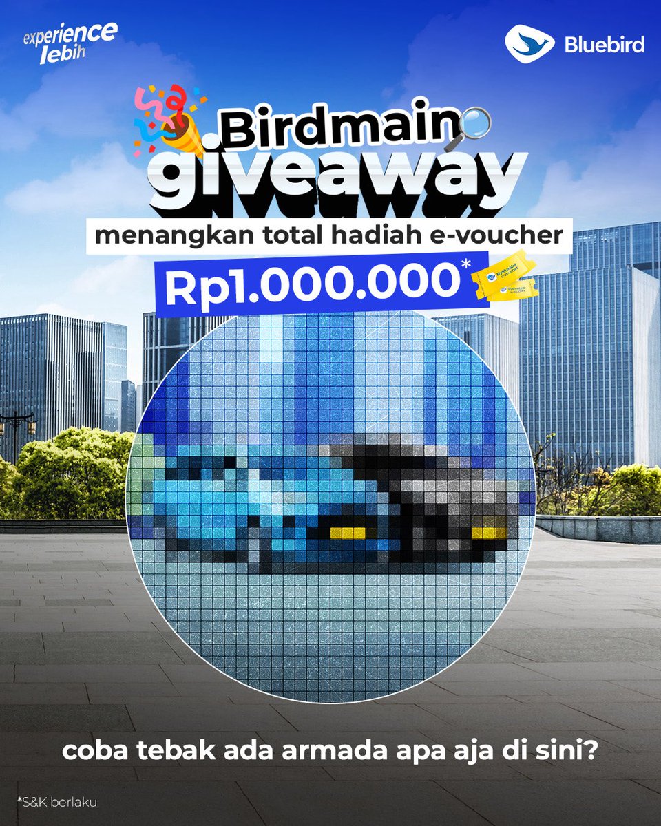 🔥Birdmain Giveaway 🔥

Halo wargi, yuk cek seberapa jeli mata kamu! Ada yang nyempil di tengah-tengah, bisa tebak gak ada armada apa aja?

Cluenya: Si biru jadi andalan untuk sat set dan Si hitam jadi  andalan biar gaya tetap on point