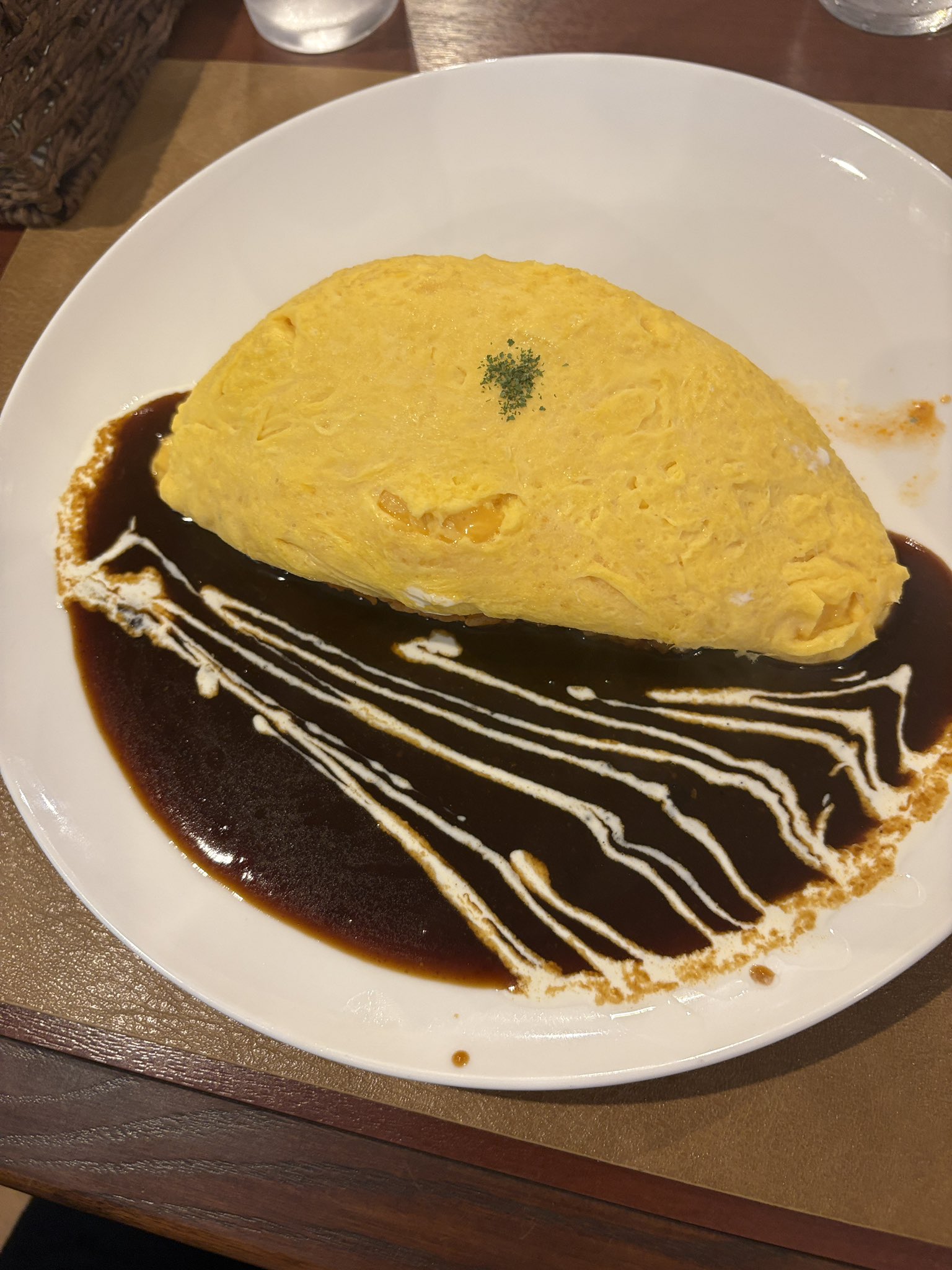 オムライスです‼️ ふわとろオムライス CRAFT CHEESE MARKET お初天神店のご予約