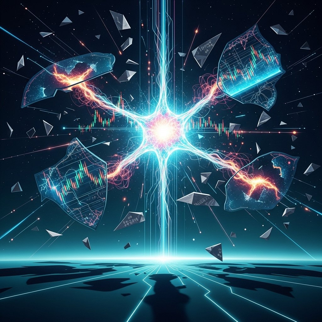 pmainardi's tweet image. ✨ Daily Art from AI &amp;amp; Financial Digest

Title: &quot;Digital Synapse of Markets&quot;

#AIVision #GlobalCommerce #MarketDynamics #SurrealFuturism #NeuralNetworkArt #DigitalMasterpiece