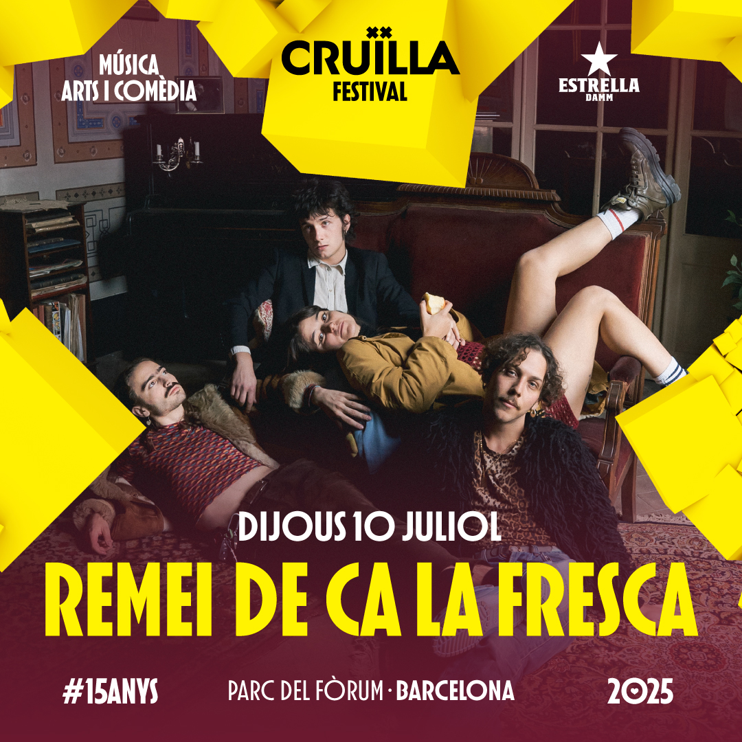 Bankrobber (@bankrobberbcn) on Twitter photo Ull viu que aquest dijous <a href="/remeifresca/">Remei de Ca la Fresca</a> toquen al <a href="/cruillabcn/">FESTIVAL CRUÏLLA</a>! youtube.com/watch?v=J5aBSO… Ull viu que aquest dijous <a href="/remeifresca/">Remei de Ca la Fresca</a> toquen al <a href="/cruillabcn/">FESTIVAL CRUÏLLA</a>! youtube.com/watch?v=J5aBSO…