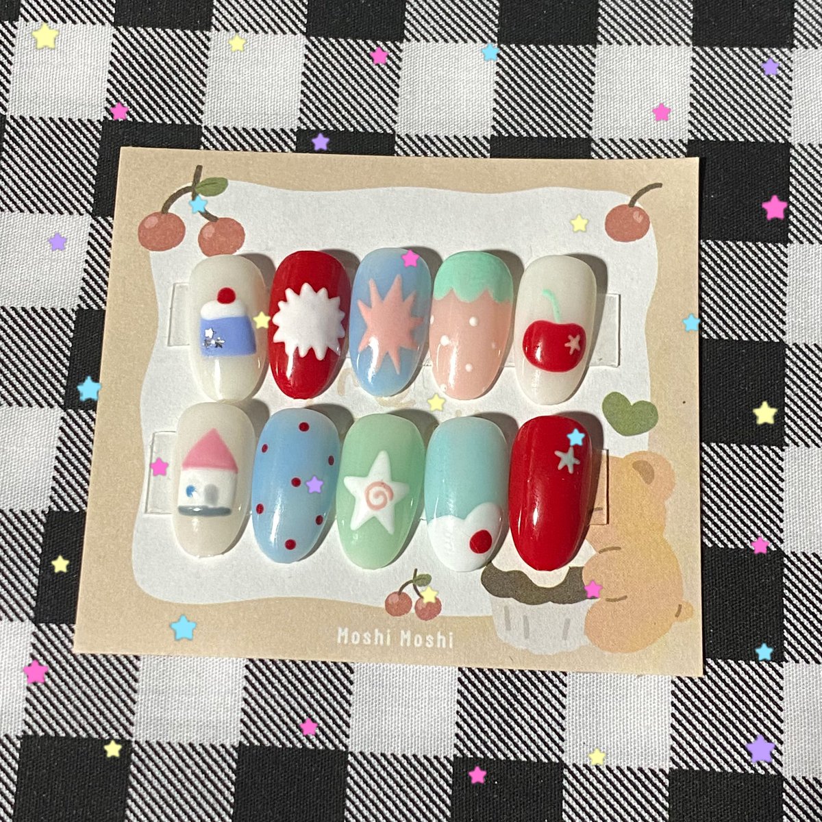 pokpakjilly's tweet photo. 🍒 เล็บปลอม jelly cute boo ! ☁
𓈀 99฿
+ แถมกาวตะไบ
เลือกไซส์ , ทรงเล็บได้
จัดส่ง 1-2 วัน

https://t.co/7TT7dvJSPy
https://t.co/FJpEZb54AY
https://t.co/RB1EOtNHh4

#เล็บเจลปลอม #เล็บปลอม #ส่งต่อเสื้อผ้ามือ2 #หลิงหลิงคอง https://t.co/GbJ3lWEvg3