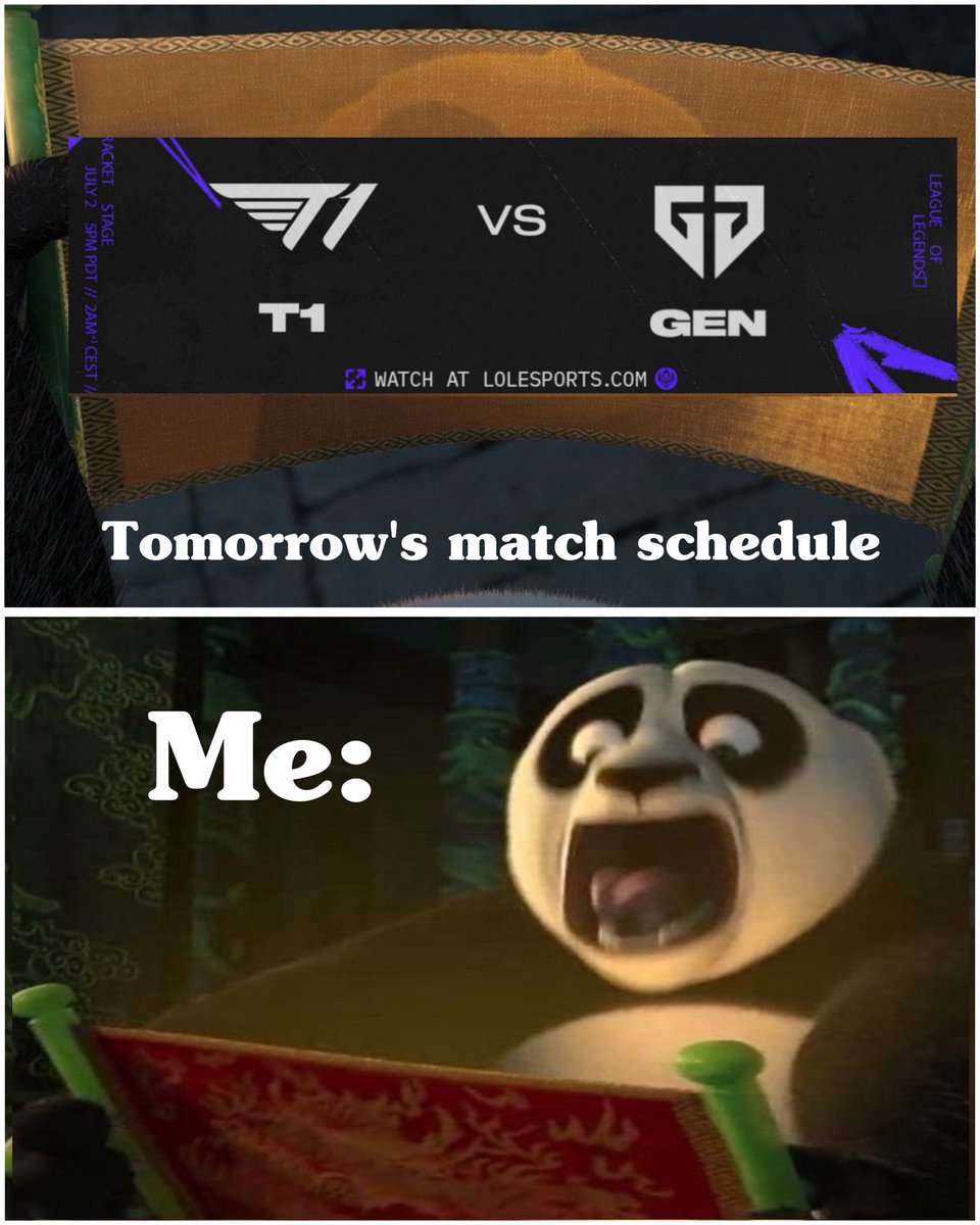 ———————————————
Oh NOO its our turn tomorrow 😭

#DOFGK #Doran #Oner #Faker #Gumayusi #Keria #T1WIN 🙏plz