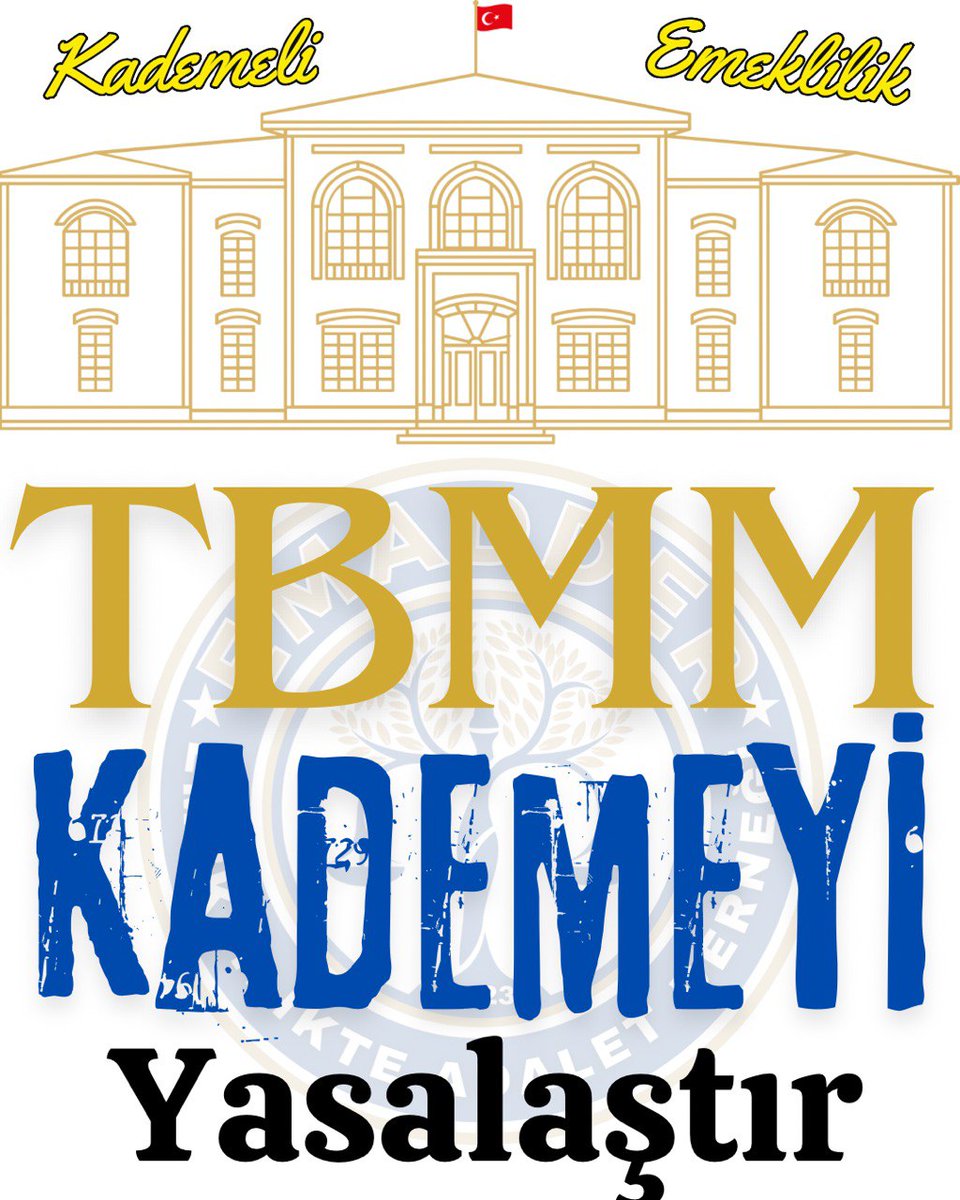 Eyt sonrası 1 günle 1 ayla 1 yılla emekli olamayan bizler için Kademeli Emeklilik Şart, herşeyden önce bu bir adalet meselesi 

<a href="/EmadDernegi/">EMEKLİLİKTE ADALET DERNEĞİ ⚖️</a>
#MeclisKademeyeBorçlu