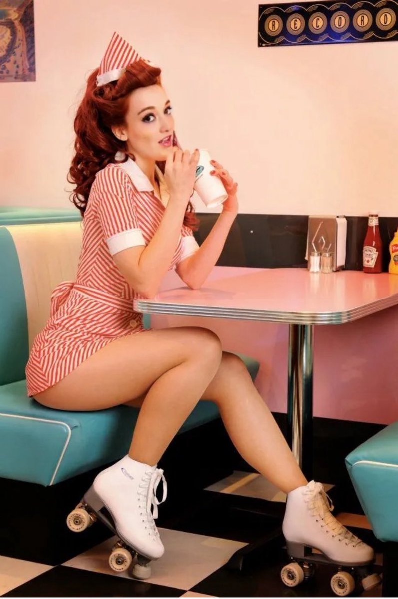 Patton pin up at the diner.