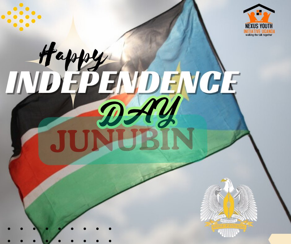 Happy independence day south Sudan 🇸🇸 let peace ✌ and love rains in your hearts.