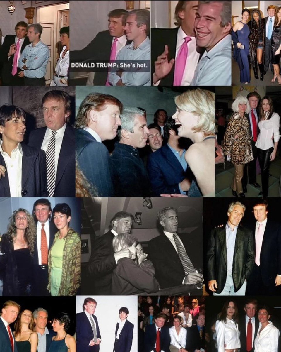 Epstein died under Trump’s watch. 
The Epstein list suddenly disappeared under Trump’s watch. 
But he doesn’t want us to ask questions about it. 

So maybe a good time to keep sharing pictures of Trump having fun with creep and pedophile Epstein. 

You know what to do….