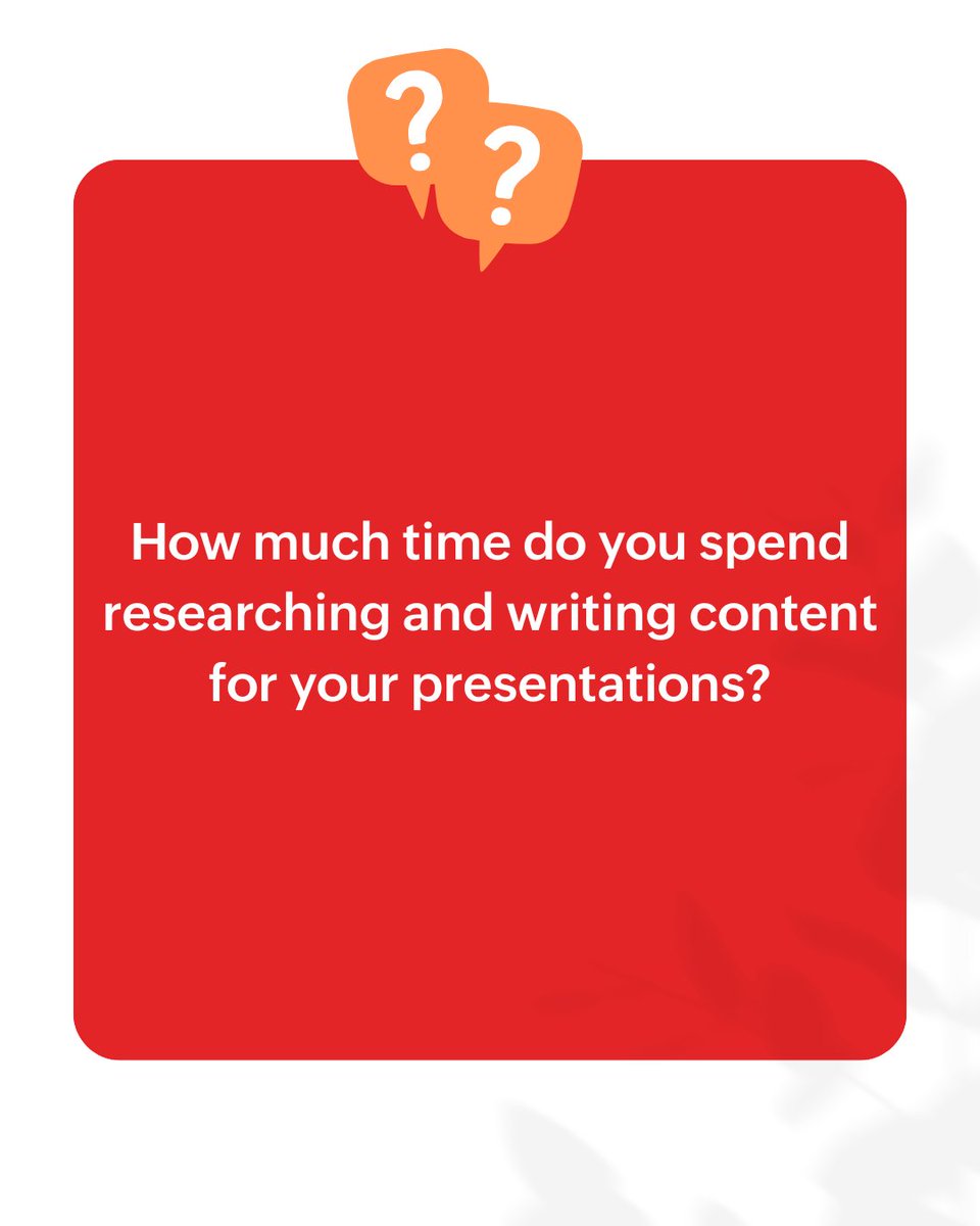 ZohoShow's tweet image. Every presentation may look polished on screen, but what really happens behind the slides? We asked our presenters at Zoho what slows them down the most. Their answers? All too relatable.
And that’s exactly what inspired what’s coming next.
Stay tuned!