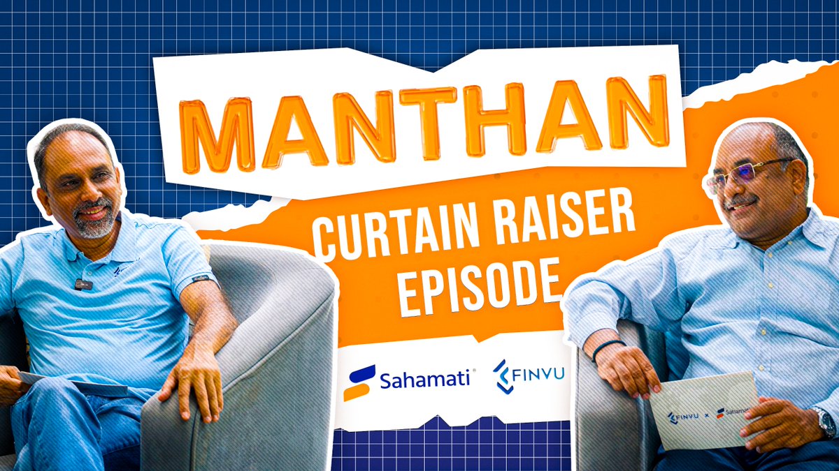 The full episode of the Manthan podcast is out!
"Manthan" means deliberation in Sanskrit, and in this podcast series, we aim to unpack the several layers of Account Aggregator (AA), open finance, and consent-based data empowerment in India.

In this episode, B.G. Mahesh, CEO,