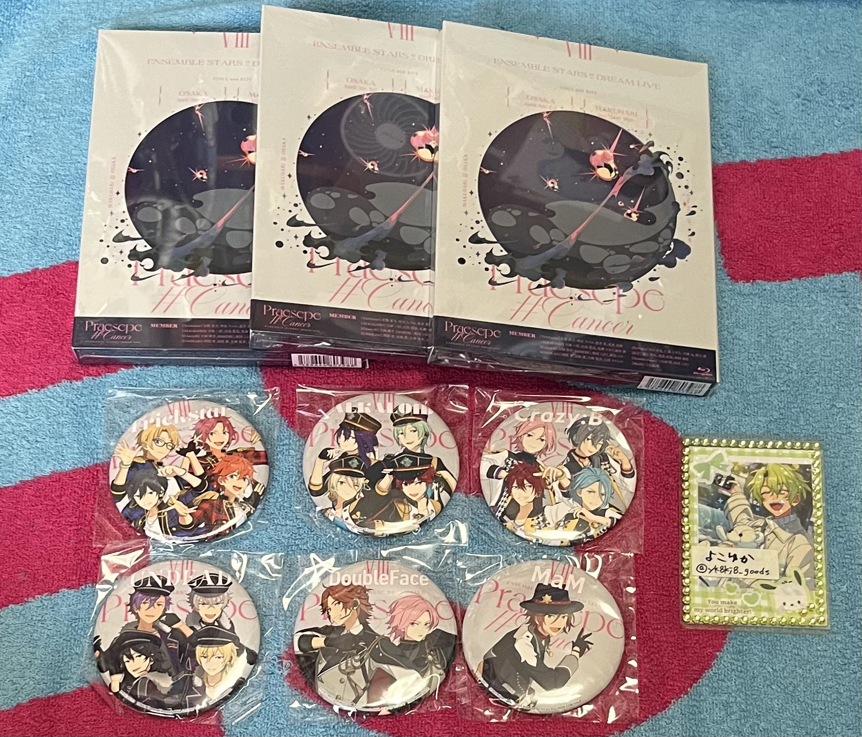 覆面系ノイズ 悠埜佳斗 ハルヨシ ドでか缶バッジ 覆面系ノイズ 缶バッジ NINO (キャラクターグッズ) - ホビー