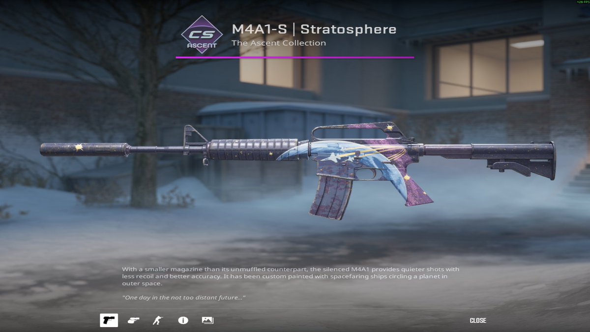 Stream is still live
Rolling the last entries for the M4A1-S Stratosphere Giveaway
Get in the stream and type hey to enter