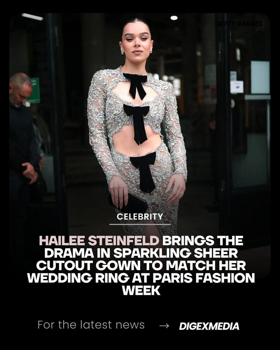 Hailee Steinfeld Looked Stunning!
#HaileeSteinfeld 

Source:- <a href="/people/">People</a>