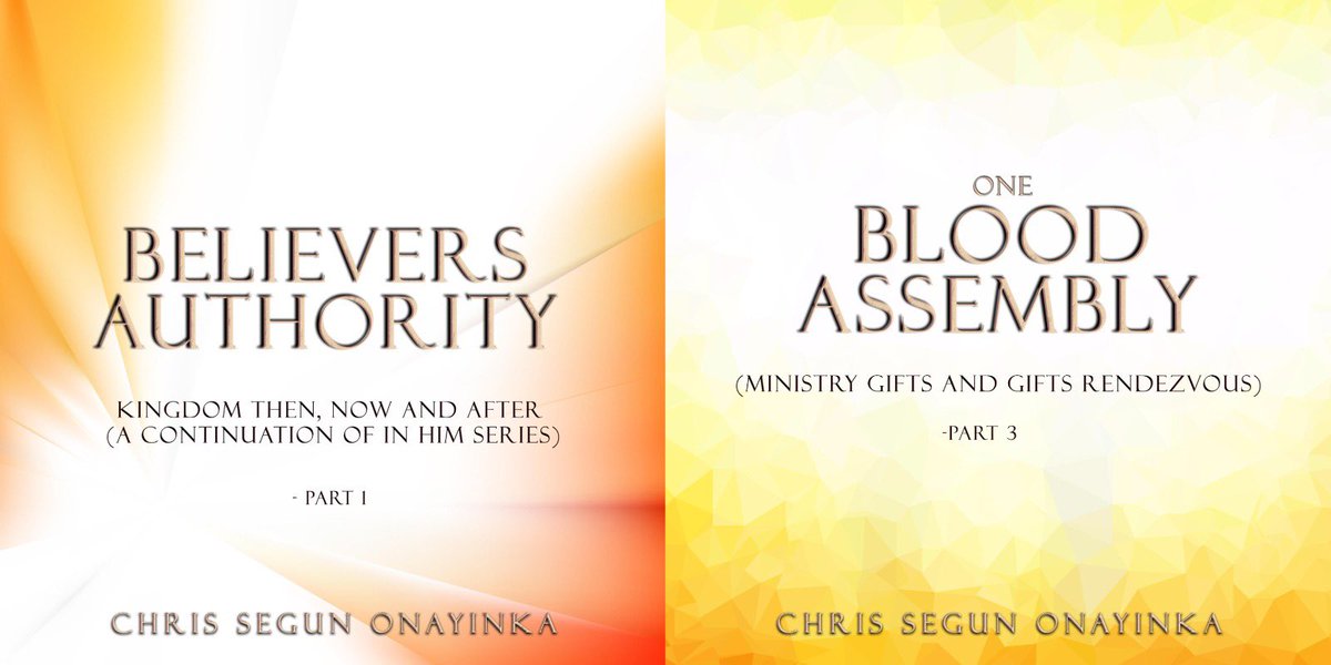onayinka_segun's tweet photo. New on Livingwordmedia 

ONE BLOOD ASSEMBLY ( Ministry Gifts and Gifts rendezvous) series 3

In this continuation, we delve into the specific details of the meaning of the term “Body of Christ “.

The application of its truths in today’s local assemblies 

How are local churches to see and walk in the gifts of God ?

Who is called into the ministry ?

How exclusive are the “five fold “ministries and gifts ?

It’s important to also note that this series complements another ongoing teaching “Charismatic Ministry “

It will enlighten many minds 

BELIEVERS AUTHORITY (Kingdom then ,Now and after) series 1

As a sequel to the “In Him “ series ,this teaching will open many minds to their identity and identification in Christ and His work .

What is God’s kingdom ?

Who does it work and function and where ?

Who am in it ?

All these Crucial details are explained here .

It’s still on going !

These and many more are available on 

https://t.co/D7j80gTu0c

Share with a friend 

Pray for us 

It’s Jesus revealed around the world 

We cover the earth
