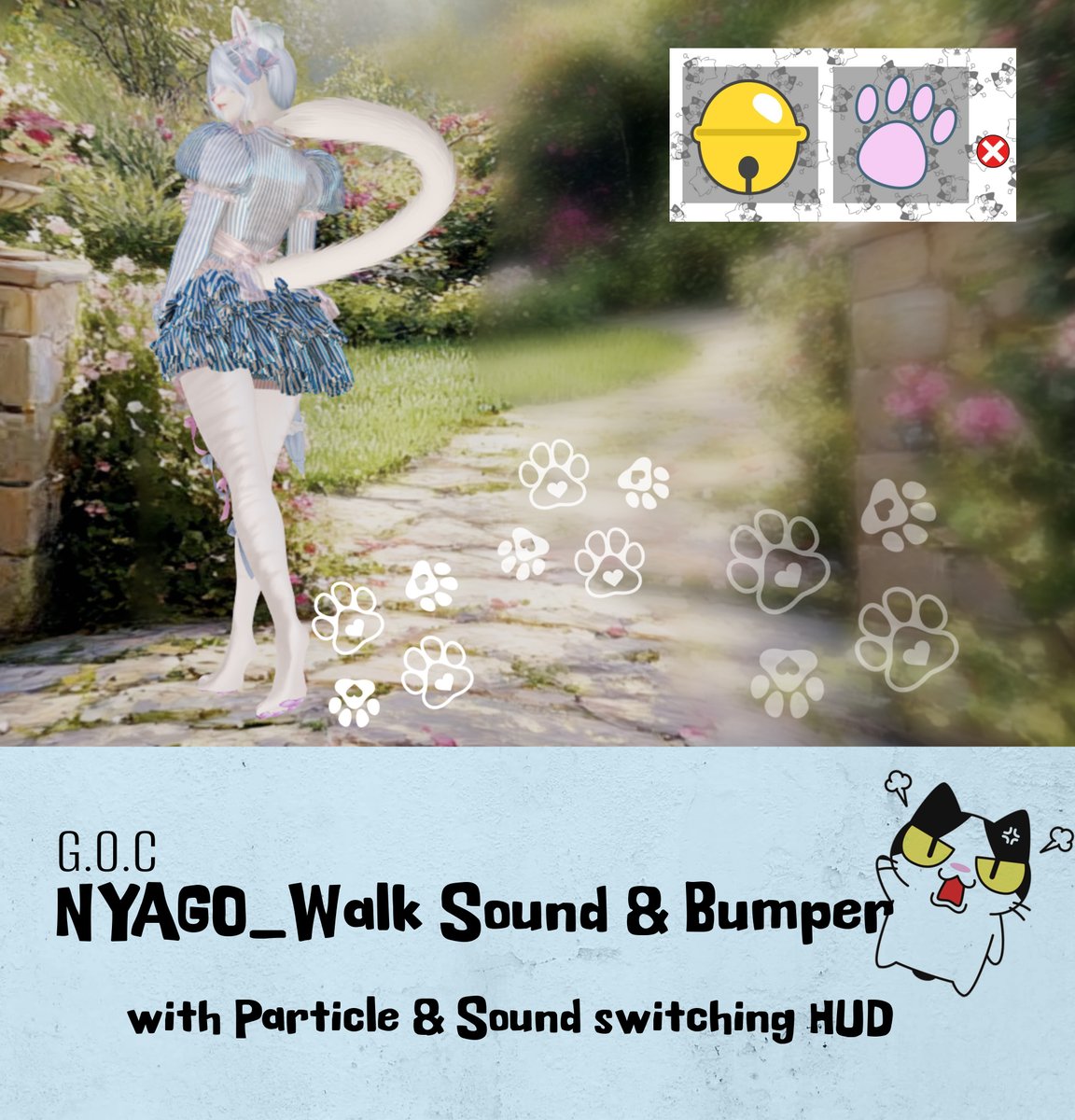 LBに入れましたのでニャゴニャゴしたい方はどうぞ
（5分間隔）
maps.secondlife.com/secondlife/Sim…