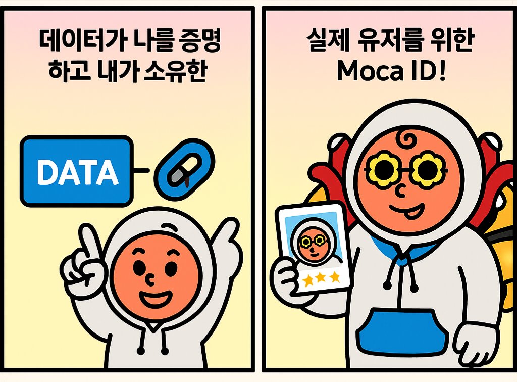 Legendary.moca | ⦿⦿⦿ (@hisarchitect87) on Twitter photo (1/7)
모카버스? → 모카네트워크? → 모카체인?
TGE가 고점이고 팔고 튀는게 생존 공식이 된 이바닥에서 <a href="/animocabrands/">Animoca Brands</a> 가 <a href="/Moca_Network/">Mocaverse💼🪐</a> 를 통해 하려는걸 빠르게 요약정리해드리겠습니다.
한줄요약 : 신원인증으로 새로운 생태계를 만들겠다
<a href="/tylerdurden88/">Tyler Durden | ⦿⦿⦿ | WAR ARC MODE</a> <a href="/ysiu/">Yat Siu</a> (1/7)
모카버스? → 모카네트워크? → 모카체인?
TGE가 고점이고 팔고 튀는게 생존 공식이 된 이바닥에서 <a href="/animocabrands/">Animoca Brands</a> 가 <a href="/Moca_Network/">Mocaverse💼🪐</a> 를 통해 하려는걸 빠르게 요약정리해드리겠습니다.
한줄요약 : 신원인증으로 새로운 생태계를 만들겠다
<a href="/tylerdurden88/">Tyler Durden | ⦿⦿⦿ | WAR ARC MODE</a> <a href="/ysiu/">Yat Siu</a>
