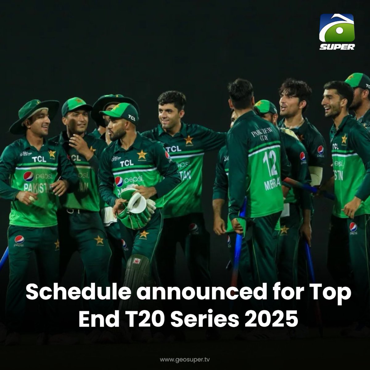 geosupertv's tweet photo. T20 thunder returns!🔥🏏
 
Read More: https://t.co/xvRLeunNpR

#PakistanShaheens #topendt20series https://t.co/zxv9F38d8j
