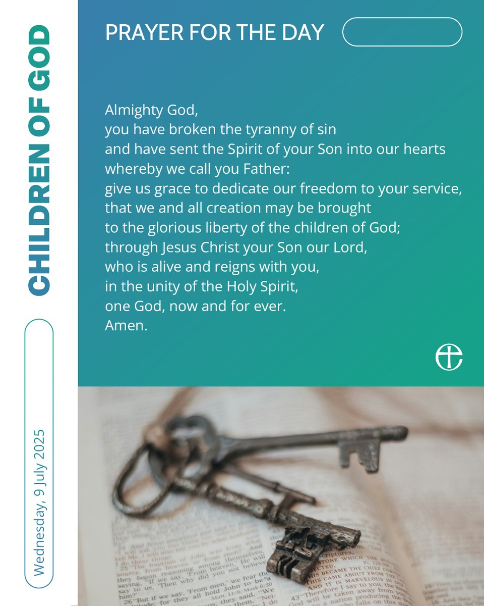 Have you prayed using the audio version of today's prayer?

Go to cofe.io/TodaysPrayer to learn more.