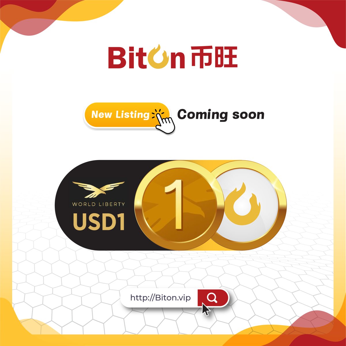 bitonen's tweet photo. 🚀 Breaking: #Biton Partners to @worldlibertyfi
Launch #USD1 Soon！

Big things coming! We're thrilled to announce our partnership to bring USD1 integration to Biton's ecosystem. Get ready for enhanced liquidity and seamless trading!

Official launch details coming soon. Stay tuned! 🔥

#Crypto #Web3 #USD1 #Biton #TRON