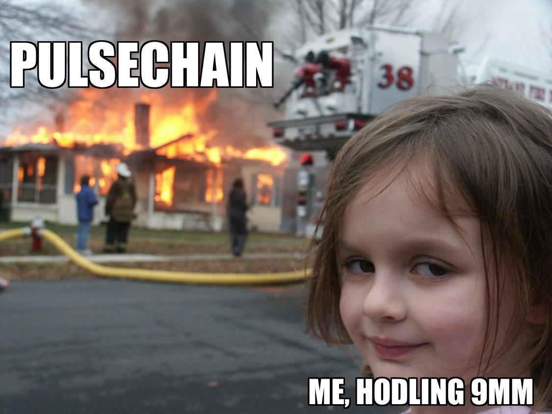 DrMattScott's tweet image. Every 9th on #PulseChain, I’m happy to know I get that #9mm_pro airdrop. Makes my day.