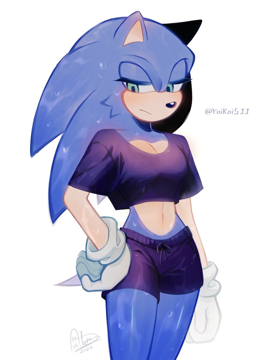 YoiKoi511's tweet image. SONICCCCCCCC, doesn’t love water but still needs ta be washed huehuehue, OH n I wanted try givin him hips for days *rubs my grimmy hands* 👹👹#SonicTheHedgehog #Sonic #sonicfanart #fanart