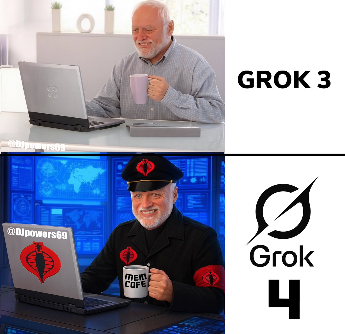 New Grok is based!