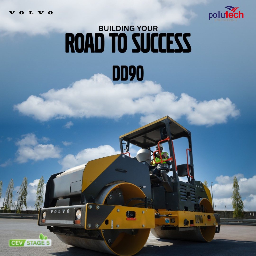 PollutechE's tweet photo. Precision paving starts with the Volvo DD90 – engineered for consistent compaction, fuel-efficient performance, and operator-first design.
#VolvoDD90 #PrecisionPaving #SmartCompaction #FuelEfficientPerformance #RoadToPerfection #VolvoCE #VolvoCEIndia https://t.co/hC633urWeA