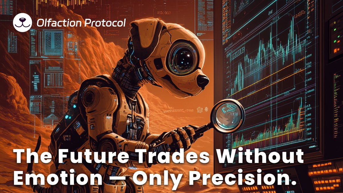 🤖 The new generation of traders… isn’t human.
Olfaction Protocol’s AI agents operate 24/7 — scanning, optimizing, executing.
No bias. No sleep. No fear.
Just pure logic across DeFi, MEME &amp; RWA.
Ready for the era of autonomous alpha?
#OlfactionProtocol #AITrading #DePIN