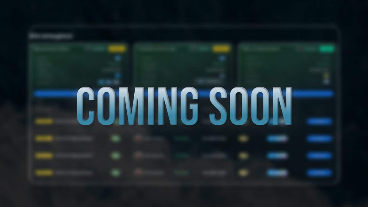 ArmoredEnso's tweet image. Gsui

Big things cooking today...

Stay tuned, it’s dropping in a few hours 👀