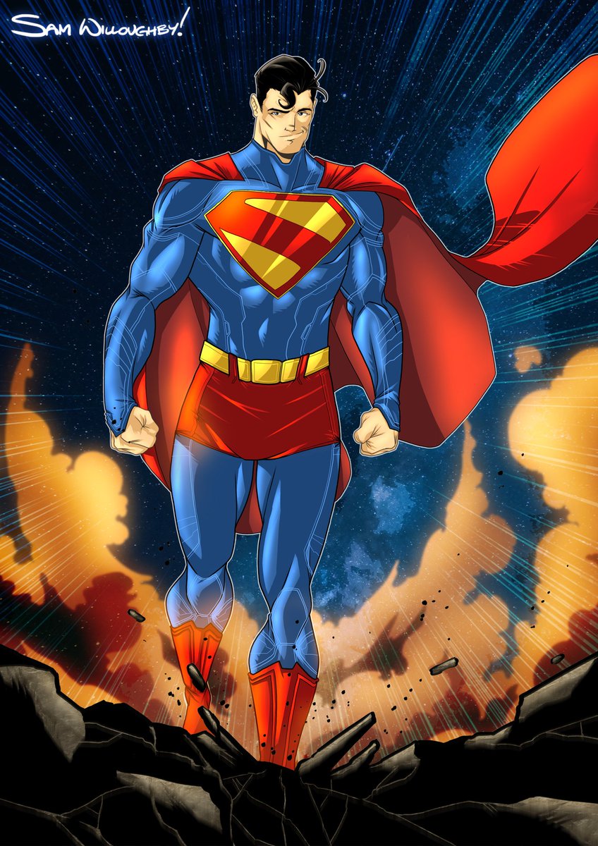 SamRWilloughby's tweet image. #Superman