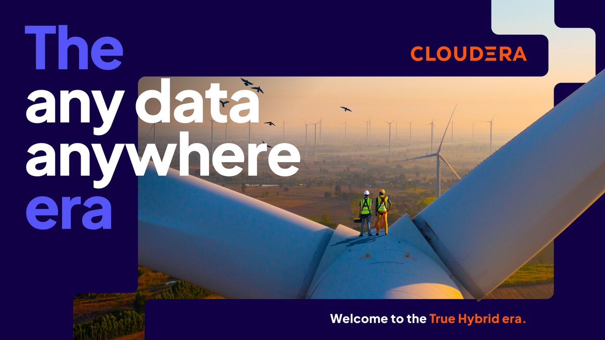 Anshul_Del's tweet image. Data isn’t slowing down, and neither are we. @cloudera’s True Hybrid platform is built for the scale, speed, and flexibility that AI and analytics demand.
Unified data. Real outcomes. shorturl.at/auYO5