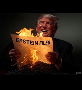 Nicolas Stoquer (@nicolasstoquer) on Twitter photo « Il n’y avait pas de liste et Epstein s’est suicidé » concluent le FBI et Le Ministère de la justice américain.
Trump trahit encore une fois son électorat et montre qu’il obéit au même état profond « Il n’y avait pas de liste et Epstein s’est suicidé » concluent le FBI et Le Ministère de la justice américain.
Trump trahit encore une fois son électorat et montre qu’il obéit au même état profond