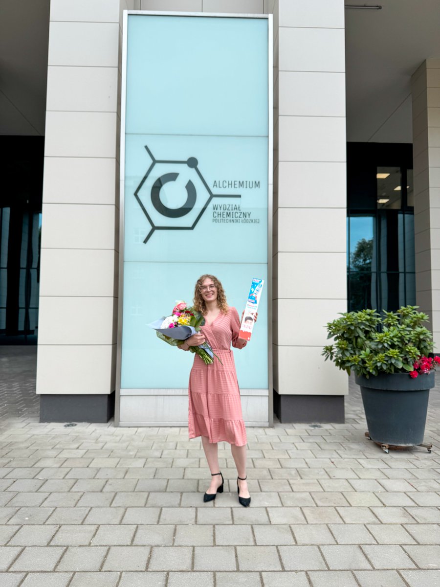 Org_Chem_TUL's tweet image. We are proud to announce that Justyna Kowalska from @a_teamlab @p_lodz_pl defended her doctoral thesis, which was prepared under the supervision of Prof. Łukasz Albrecht and Prof. Jose Aleman @jaleman2 from @UAM_Madrid. Congratulations Justyna!