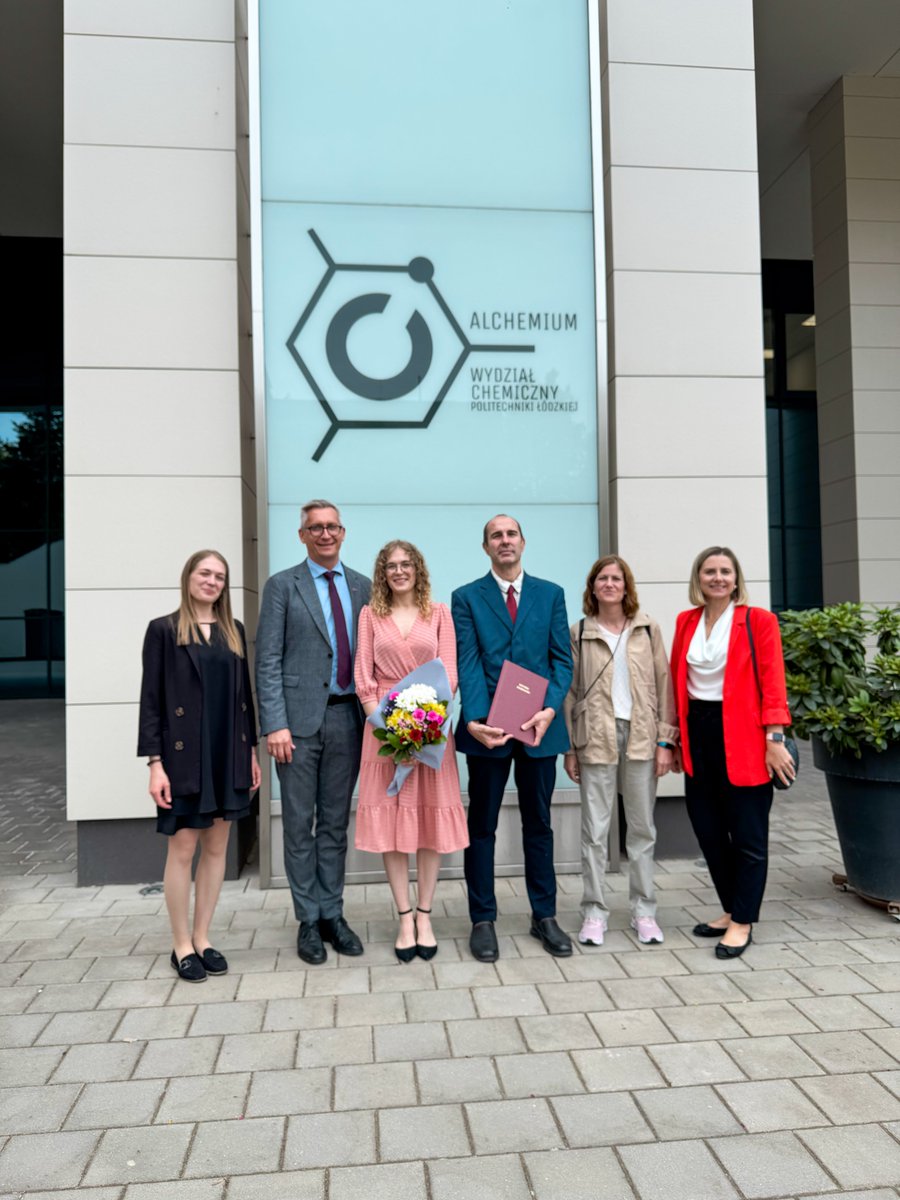 Org_Chem_TUL's tweet image. We are proud to announce that Justyna Kowalska from @a_teamlab @p_lodz_pl defended her doctoral thesis, which was prepared under the supervision of Prof. Łukasz Albrecht and Prof. Jose Aleman @jaleman2 from @UAM_Madrid. Congratulations Justyna!
