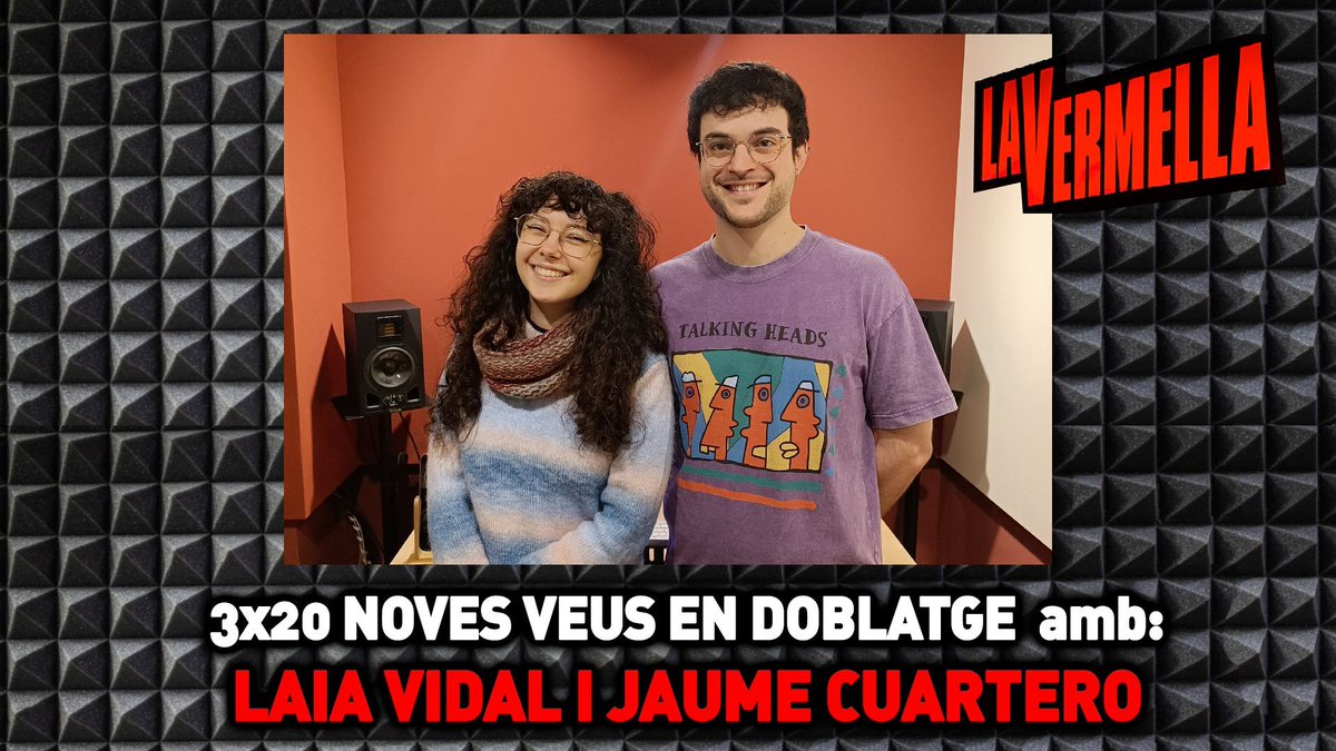 Jordi Domènech (@jordidom) on Twitter photo 🔴 I el pròxim Dilluns a #LaVermella de <a href="/CatalunyaRadio/">Catalunya Ràdio</a>, últim episodi:
🎙️3x20 "Noves Veus en Doblatge" amb:
- LAIA VIDAL i JAUME CUARTERO
🌟 i IVAN PRIEGO, DAVID GARCIA LLOP i IRENE GARRÉS
🔗 Recupera tots els episodis aquí: ccma.cat/3cat/la-vermel…
#VermellaCatRàdio 🔴 I el pròxim Dilluns a #LaVermella de <a href="/CatalunyaRadio/">Catalunya Ràdio</a>, últim episodi:
🎙️3x20 "Noves Veus en Doblatge" amb:
- LAIA VIDAL i JAUME CUARTERO
🌟 i IVAN PRIEGO, DAVID GARCIA LLOP i IRENE GARRÉS
🔗 Recupera tots els episodis aquí: ccma.cat/3cat/la-vermel…
#VermellaCatRàdio