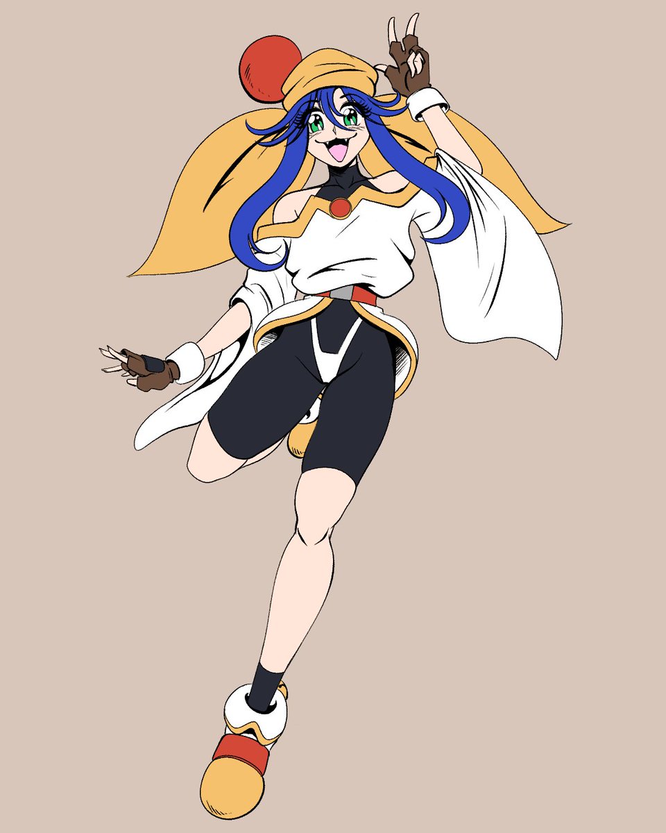 tedbob84's tweet image. Thank ya'll for tuning into my impromptu stream! Spendin' some time drawing up a few Retro Gals! (takin' a little break from Fighting Gals)

Today we drew up Lime, from Saber Marionette J!